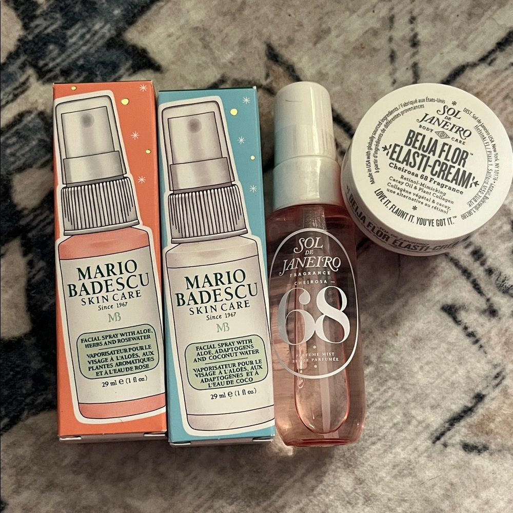 Sol de Janeiro Beija Flor Elasti-Cream and Mario Badescu bundle